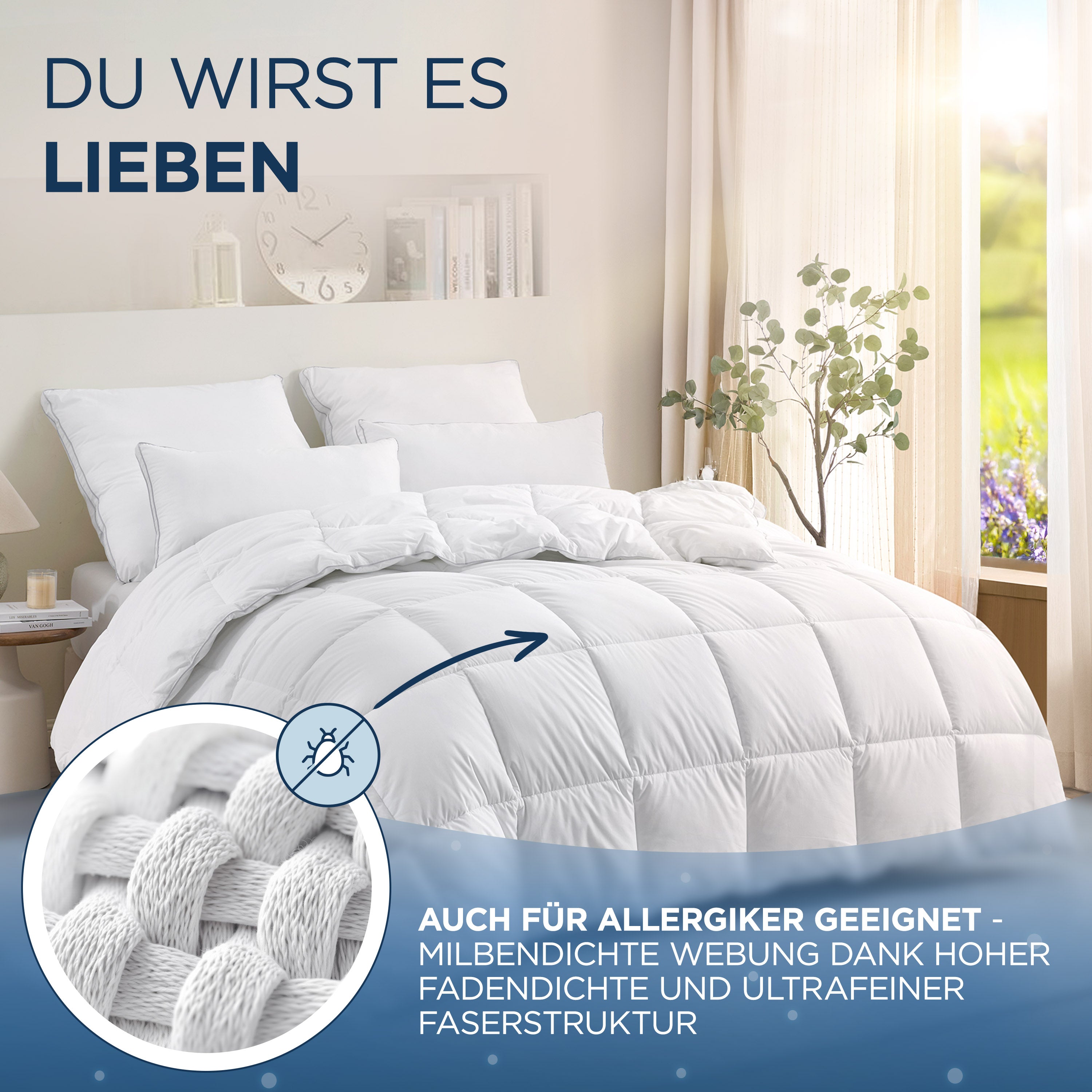 Federdaunen Decke Mjuka