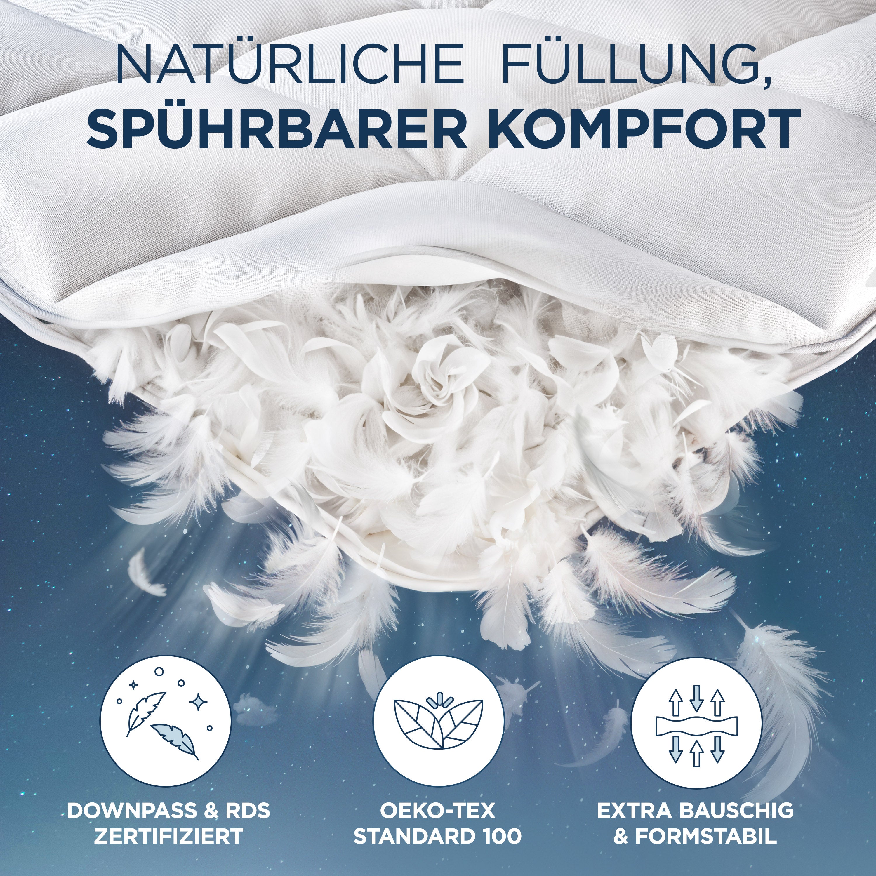 Federdaunen Decke Mjuka