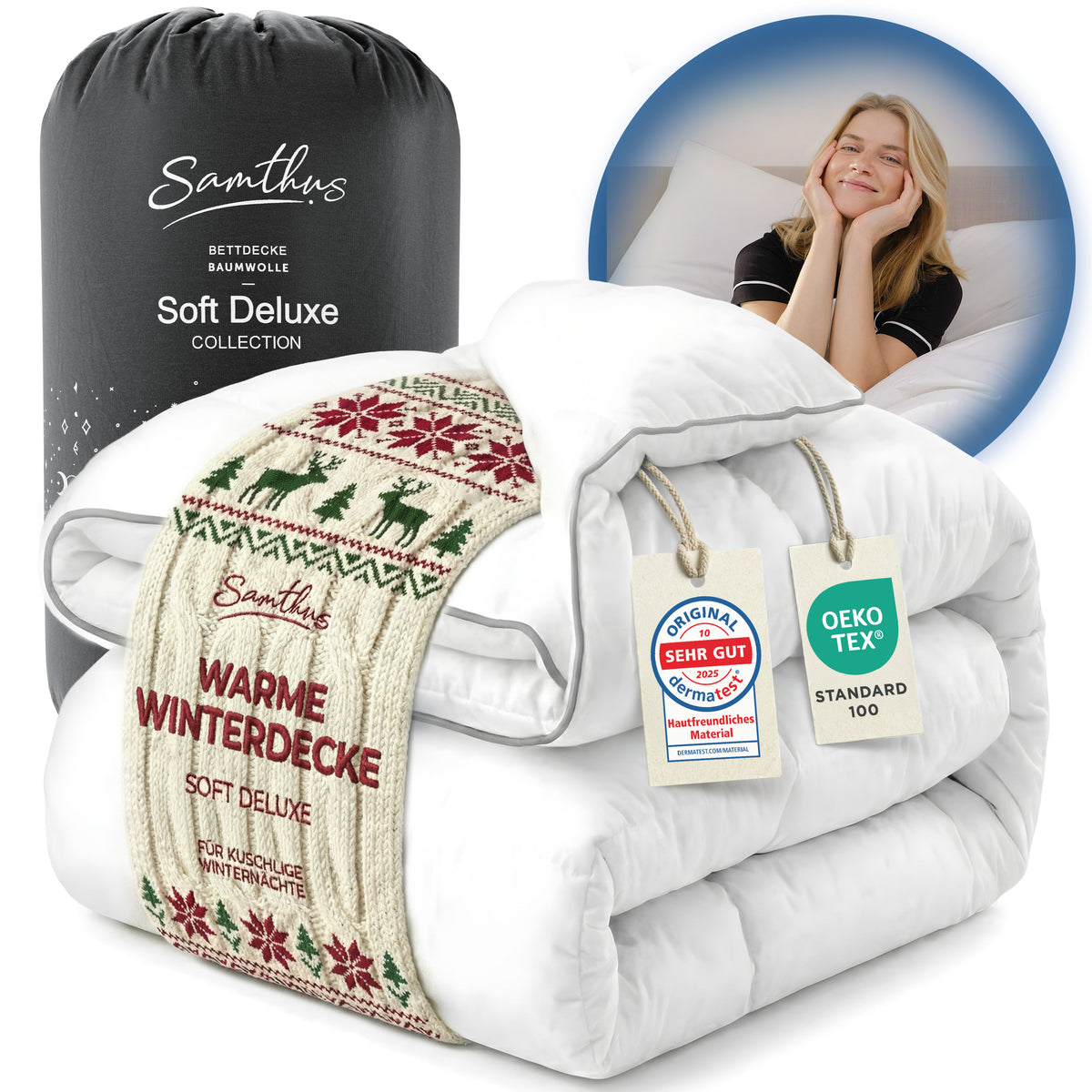 Baumwolldecke Soft Deluxe